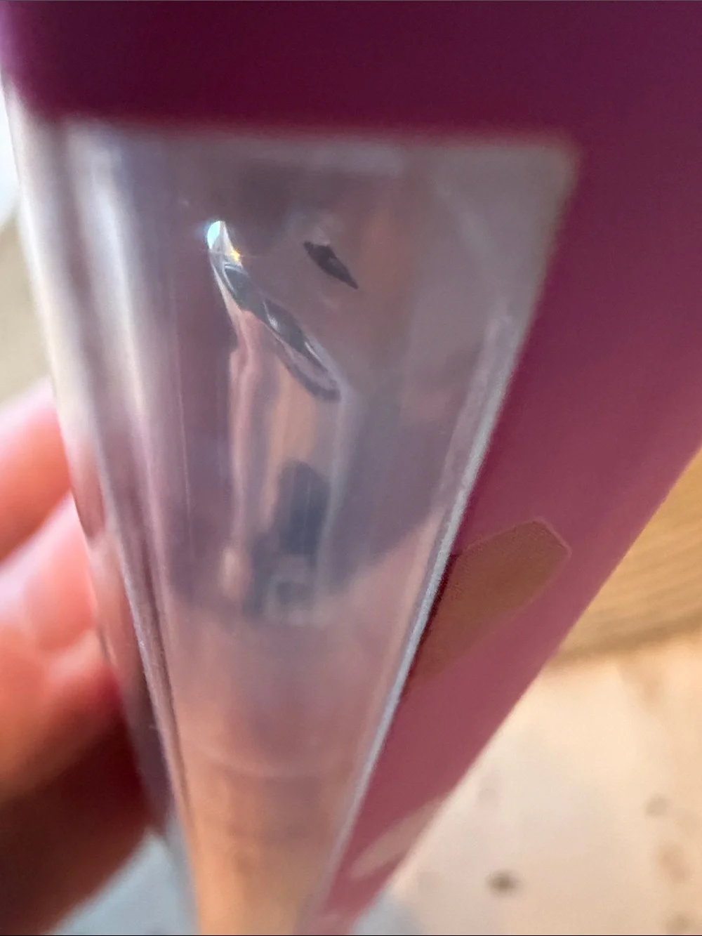 NIB AMOR US Lip Blast Plumping Lip Oil - Candy Bliss (Pink) Smooth Metal Tip